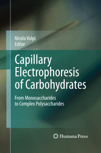 Capillary Electrophoresis of Carbohydrates: From Monosaccharides to Complex Polysaccharides