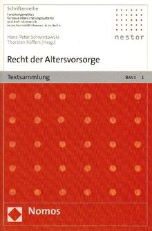 Recht der Altersvorsorge: Textsammlung