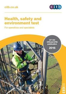 Health, Safety and Environment Test for Operatives and Speci