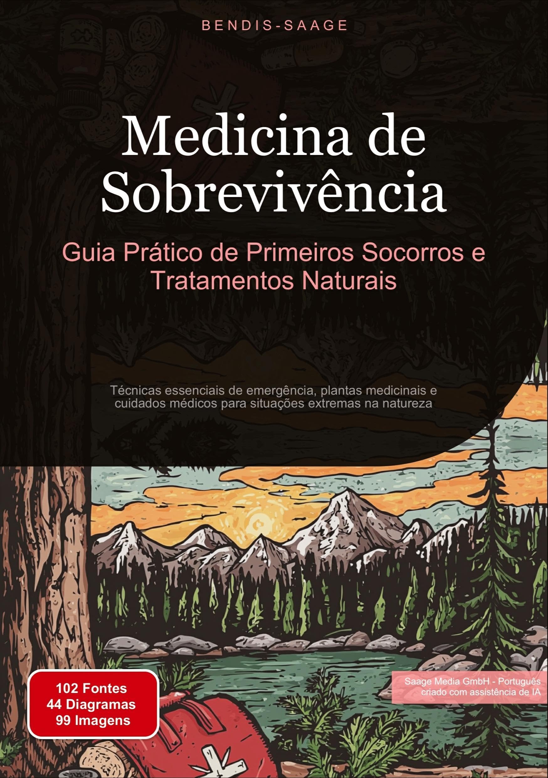 Medicina de Sobrevivência: Guia Prático de Primeiros Socorros e Tratamentos Naturais: Técnicas essenciais de emergência, plantas medicinais e cuidados médicos para situações extremas na natureza