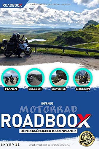 ROADBOOX Motorrad 2-Wochenplaner: PLANEN-ERLEBEN-BEWERTEN-ERINNERN