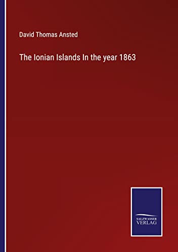 The Ionian Islands In the year 1863
