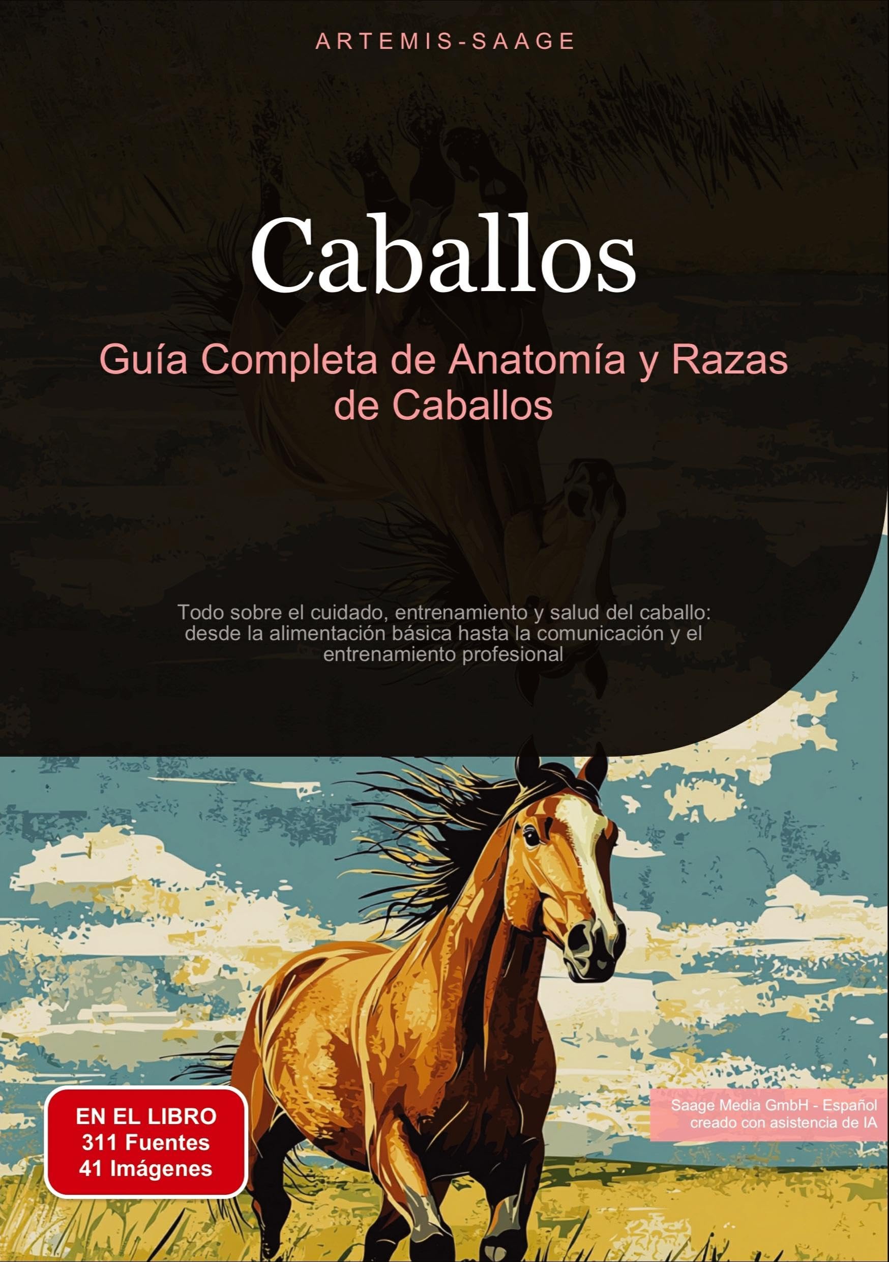 Caballos: Guía Completa de Anatomía y Razas de Caballos: Todo sobre el cuidado, entrenamiento y salud del caballo: desde la alimentación básica hasta la comunicación y el entrenamiento profesional