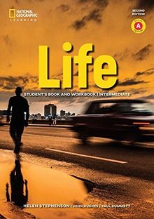 Life - Second Edition: B1.2/B2.1: Intermediate - Student's Book and Workbook (Combo Split Edition A) + Audio-CD + App: Unit 1-6
