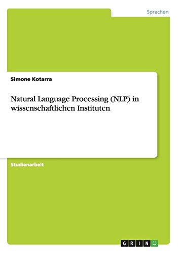 Natural Language Processing (NLP) in wissenschaftlichen Instituten