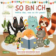 So bin ich - Wähle das, was zu dir passt: Das ganz besondere Buch zum Auswählen, Entscheiden und Mitmachen | Interaktives Vorlesebuch nach neuem ... der Kinder und lädt zum Dialog ein