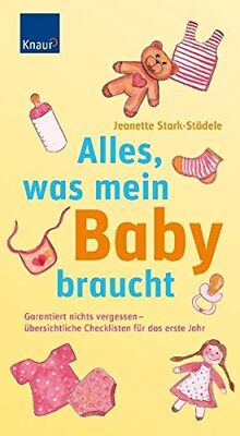 Alles, was mein Baby braucht: Garantiert nichts vergessen - übersichtliche Checklisten für das erste Jahr