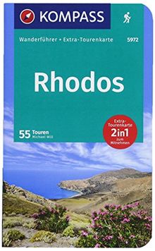 Rhodos: Wanderführer mit Extra-Tourenkarte 1:55000, 55 Touren, GPX-Daten zum Download. (KOMPASS-Wanderführer, Band 5972)