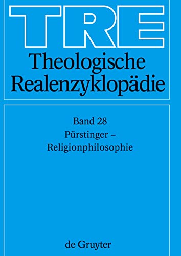 Pürstinger - Religionsphilosophie (Theologische Realenzyklopädie)