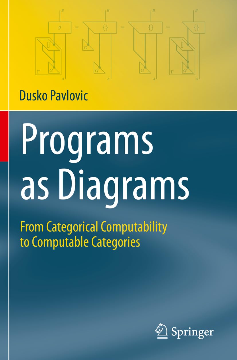 Programs as Diagrams: From Categorical Computability to Computable Categories (Theory and Applications of Computability)
