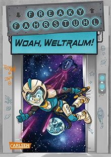 Freaky Fahrstuhl 2: Woah, Weltraum!: Ein witziger Comic-Roman mit vielen Bildern für Kinder ab 9 Jahren (2)