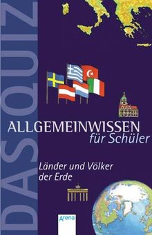 Allgemeinwissen für Schüler. Das Quiz: Länder und Völker der Erde. | Buch | Zustand gut