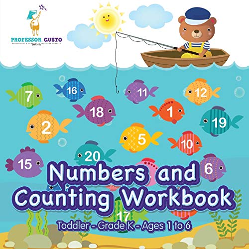 Numbers and Counting Workbook | Toddler–Grade K - Ages 1 to 6
