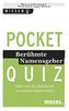 Pocket Quiz - Berühmte Namensgeber: Oder wie das Sandwich zu seinem Namen kam