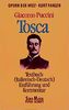 TOSCA: Soli, Chor, Orchester. Textbuch/Libretto. (Serie Musik)