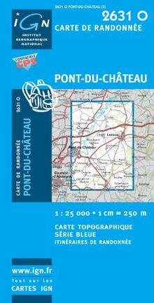Pont-du-Chateau GPS von IGN | Buch | Zustand gut