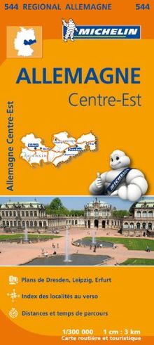 ALLEMAGNE C - E / C - O DUITSLAND 11544 CARTE ' REGIONAL ' MICHELIN KAART