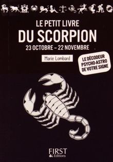 Le Petit Livre du Scorpion de LOMBARD, Marie  | Livre | état bon