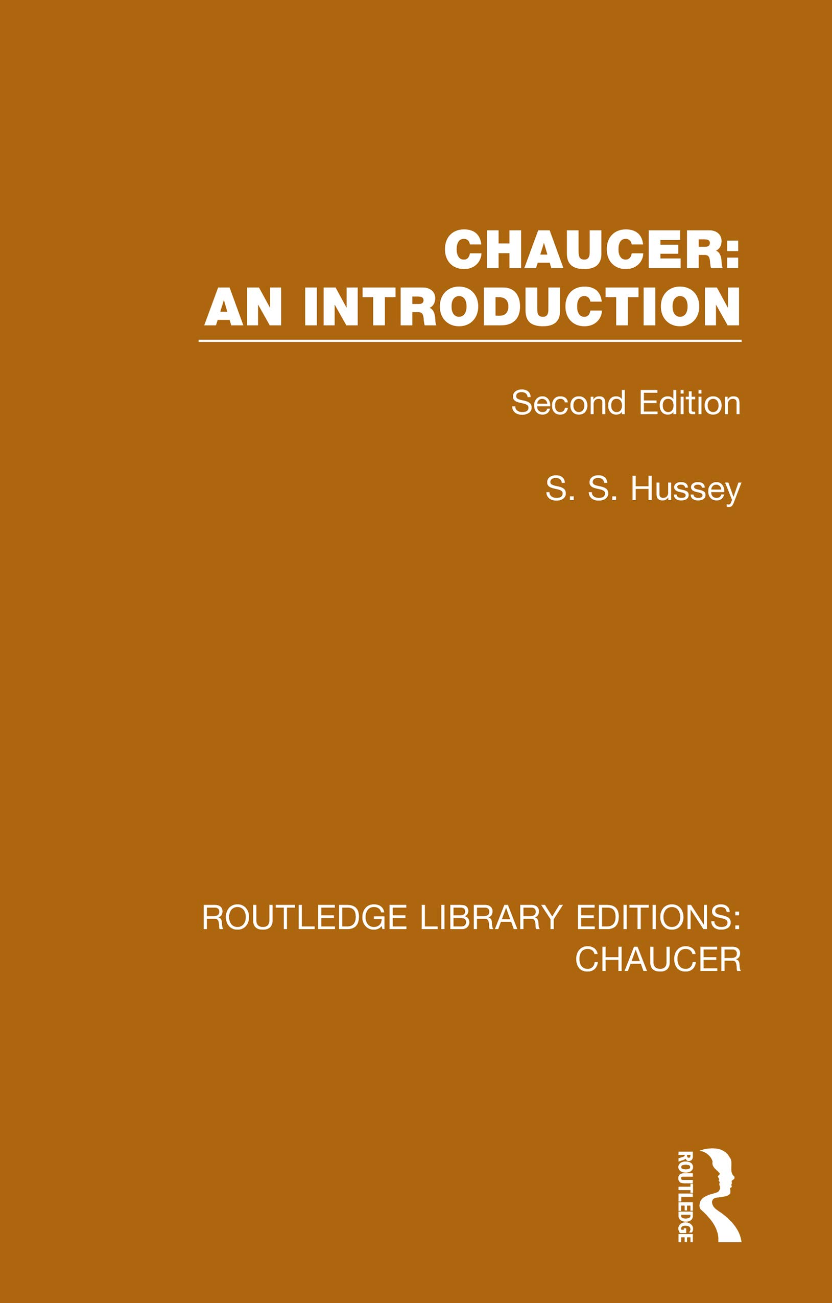unbekannt Chaucer, An Introduction, An Introduction, Second Edition (Routledge Library Editions, Chaucer)