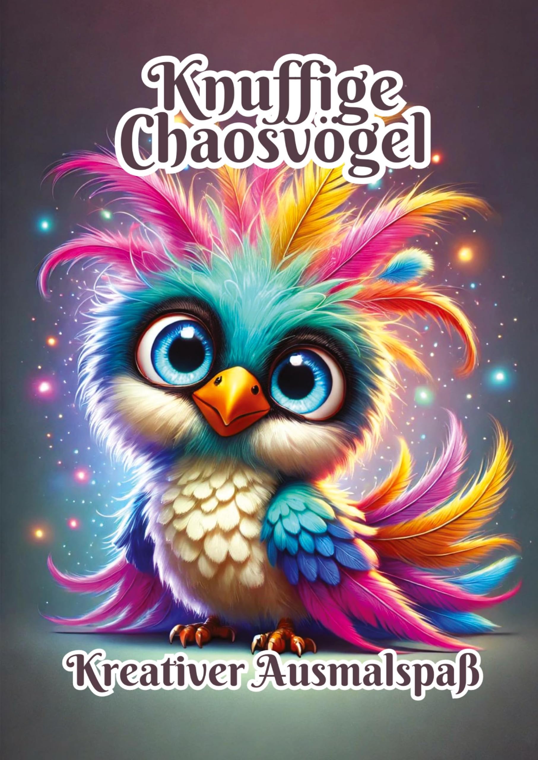 Knuffige Chaosvögel: Kreativer Ausmalspaß