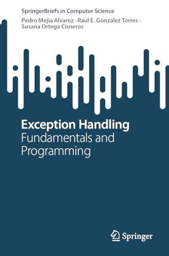 Exception Handling - Pedro Mejia Alvarez Raul E Gonzalez Torres Susana Ortega Cisneros Kartoniert (TB)