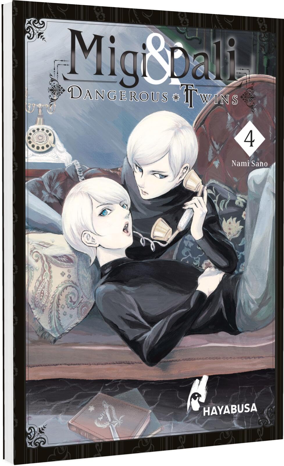 Migi & Dali - Dangerous Twins 4: Dangerous Twins | Spannender Mystery-Manga um zwei Brüder, die sich eine Identität teilen und einen geheimen Plan verfolgen.