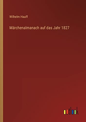 Märchenalmanach auf das Jahr 1827