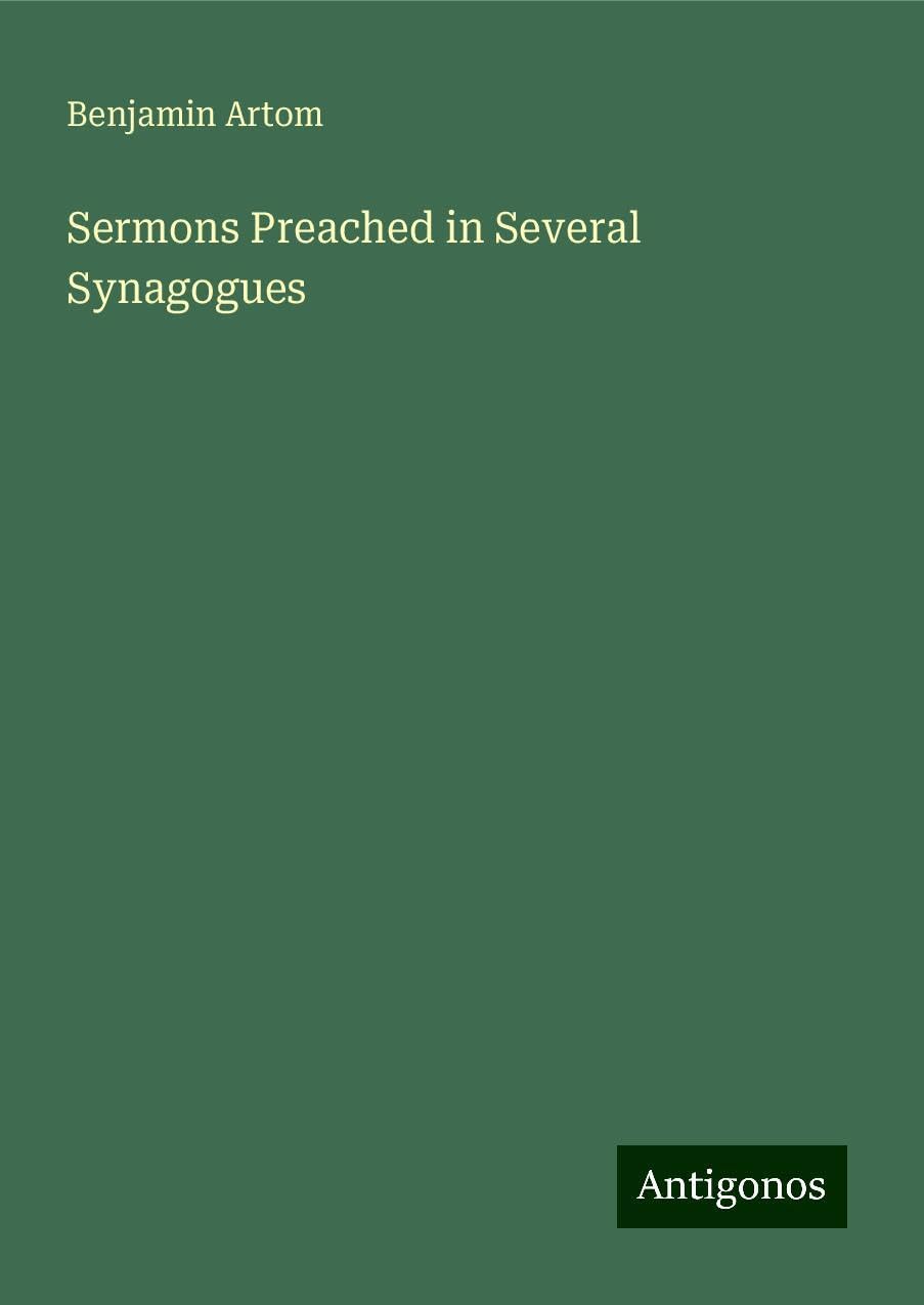 Sermons Preached in Several Synagogues