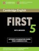 Cambridge English First 5 Student's Book with Answers (Fce Practice Tests)