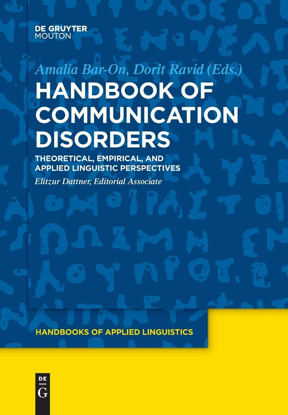 Handbook of Communication Disorders