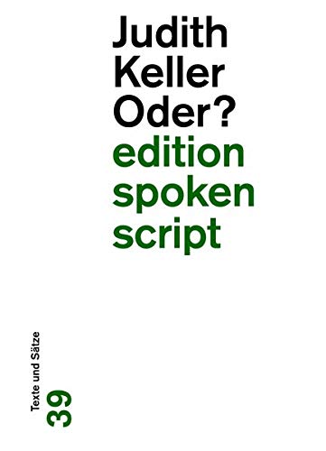 Oder? - Judith Keller Kartoniert (TB)