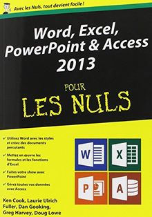 Word, Excel, PowerPoint & Access 2013 pour les nuls von Gookin, Dan, Cook, Ken | Buch | Zustand gut