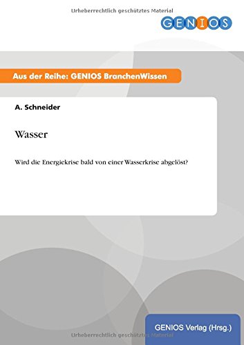 Wasser: Wird die Energiekrise bald von einer Wasserkrise abgelöst?