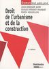 Droit de l'urbanisme et de la construction