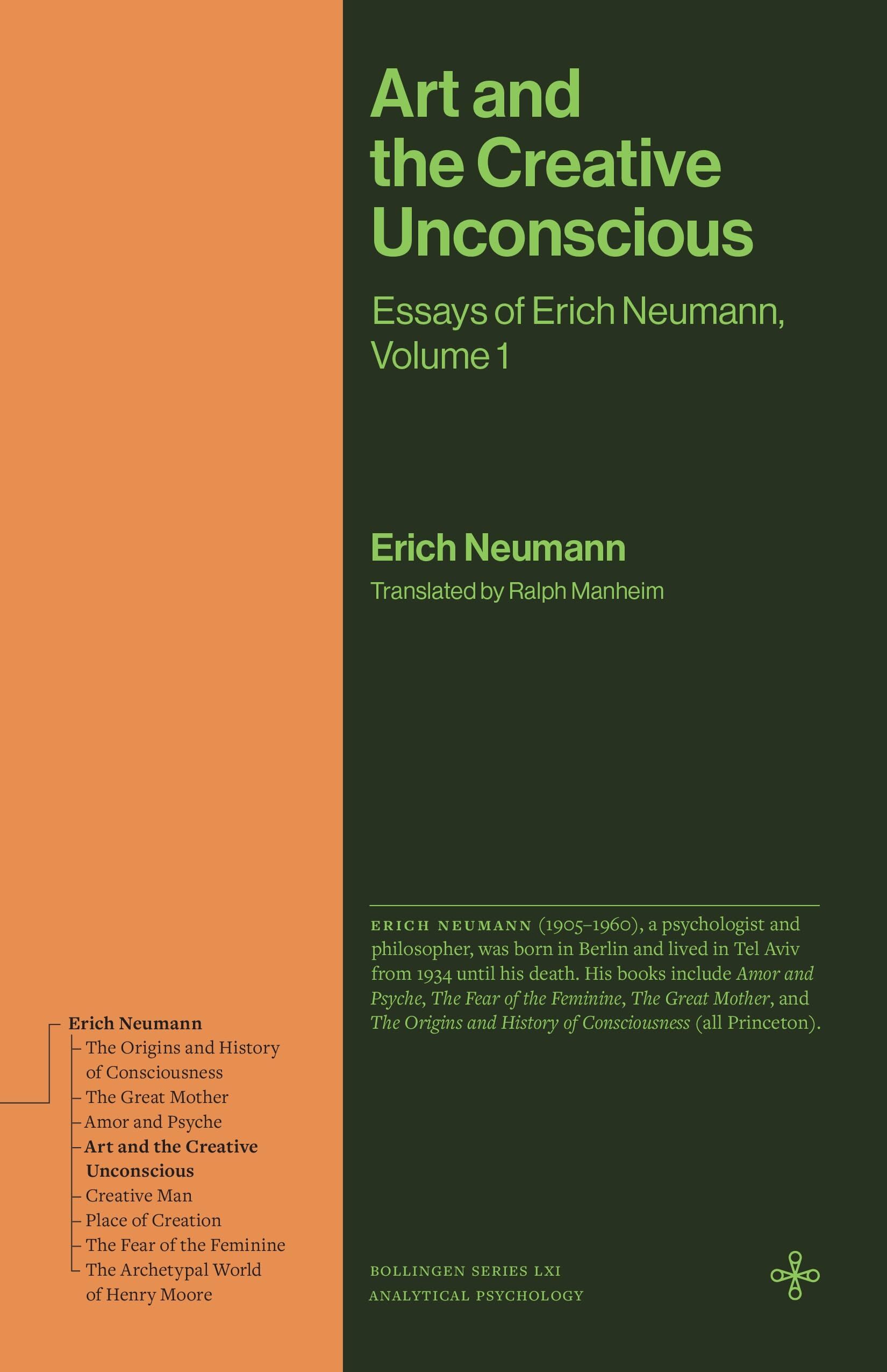 Erich Neumann Art And The Creative Unconscious