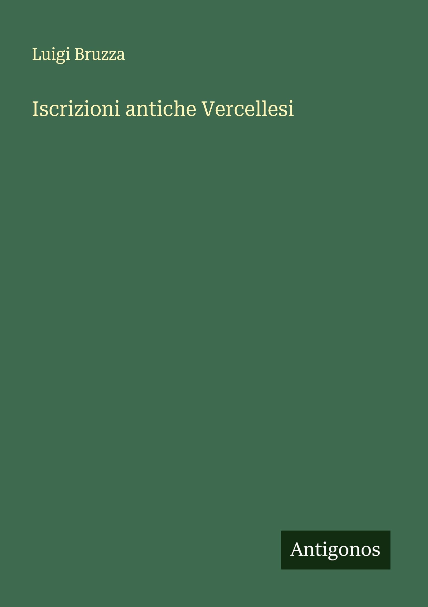 Iscrizioni antiche Vercellesi