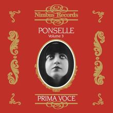 Ponselle Vol.3 von Ponselle,Rosa, Various | CD | Zustand gut