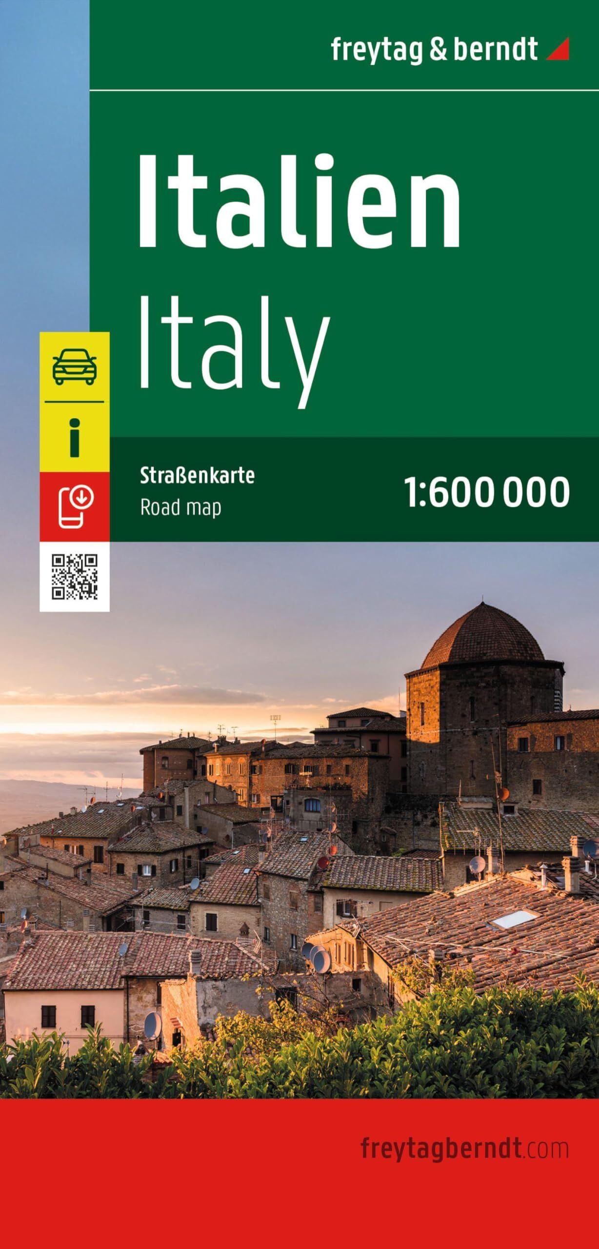 freytag & berndt Straßenkarte Italien 1:600.000 - Neuware