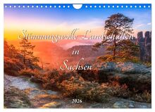 Stimmungsvolle Landschaften in Sachsen 2026 (Wandkalender 2026 DIN A4 quer), CALVENDO Monatskalender: Wunderschöne Landschaften und Stimmungen in Sachsen
