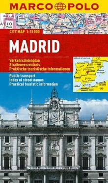 Marco Polo City Map International Madrid 1:15 000