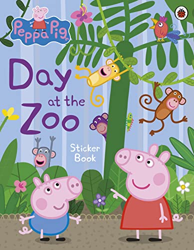 Peppa Pig Day at the Zoo Sticker Book - Peppa Pig Kartoniert (TB)