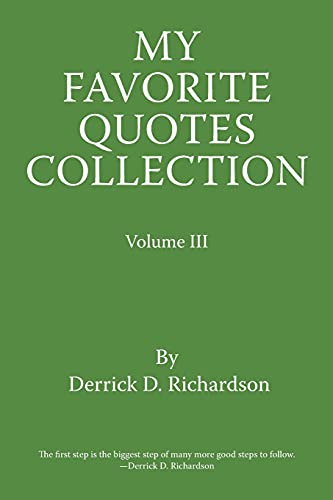 My Favorite Quotes Collection: Volume III