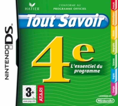 Tout savoir 4e [FR Import]