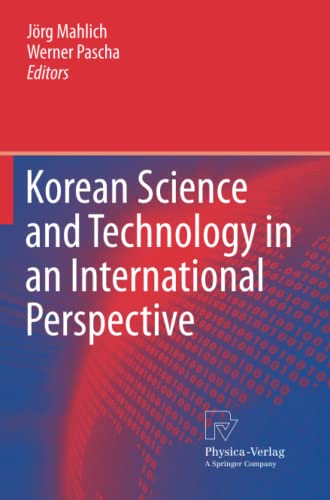 Korean Science and Technology in an International Perspective