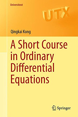 A Short Course in Ordinary Differential Equations (Universitext)