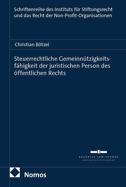 Steuerrechtliche Gemeinnützigkeitsfähigkeit der juristischen Person des öffentlichen Rechts