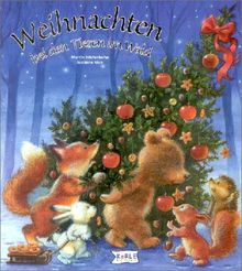 Weihnachten bei den Tieren im Wald