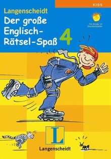 Der große Englisch-Rätsel-Spaß 4 - Rätselblock