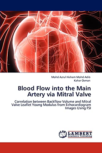 Blood Flow into the Main Artery via Mitral Valve: Correlation between Backflow Volume and Mitral Valve Leaflet Young Modulus from Echocardiogram Images Using FSI