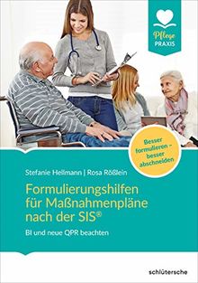 Formulierungshilfen für Maßnahmenpläne nach der SIS®: BI und neue QPR beachten